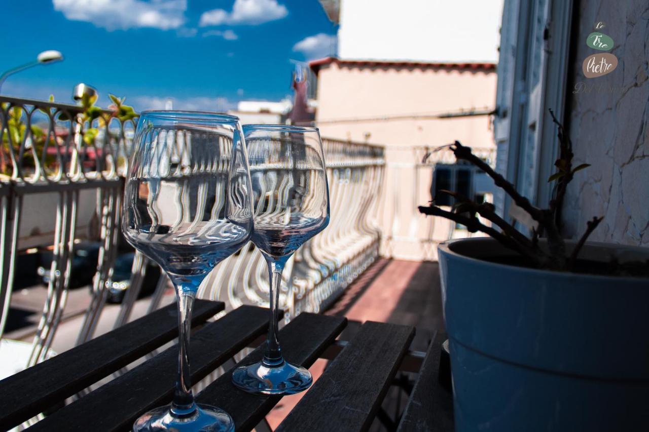 Apartmán Le Tre Pietre Del Vesuvio Pompei Exteriér fotografie